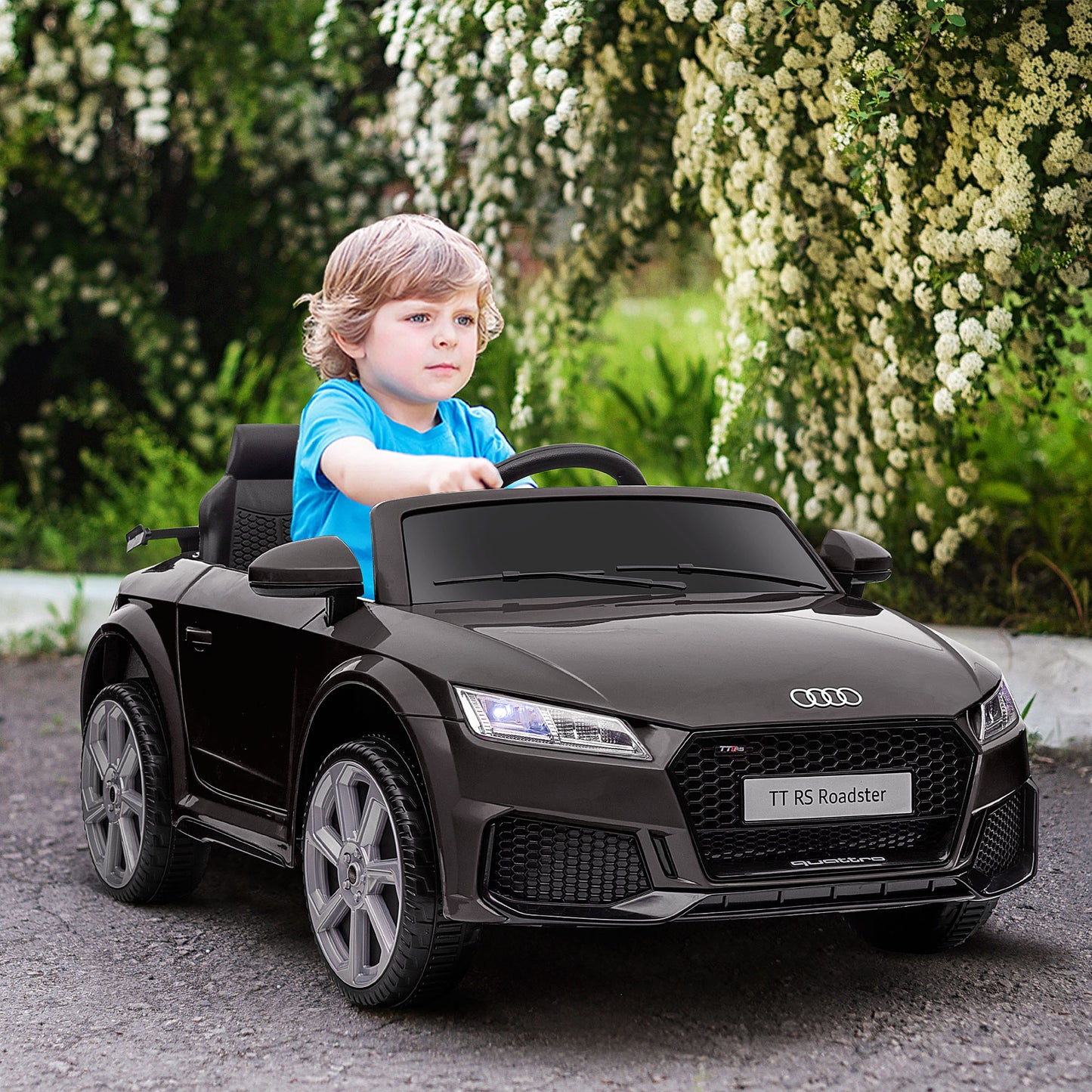 Licensed Audi TT 3-6 Years Safe Ride-On Car with Remote Control & Music