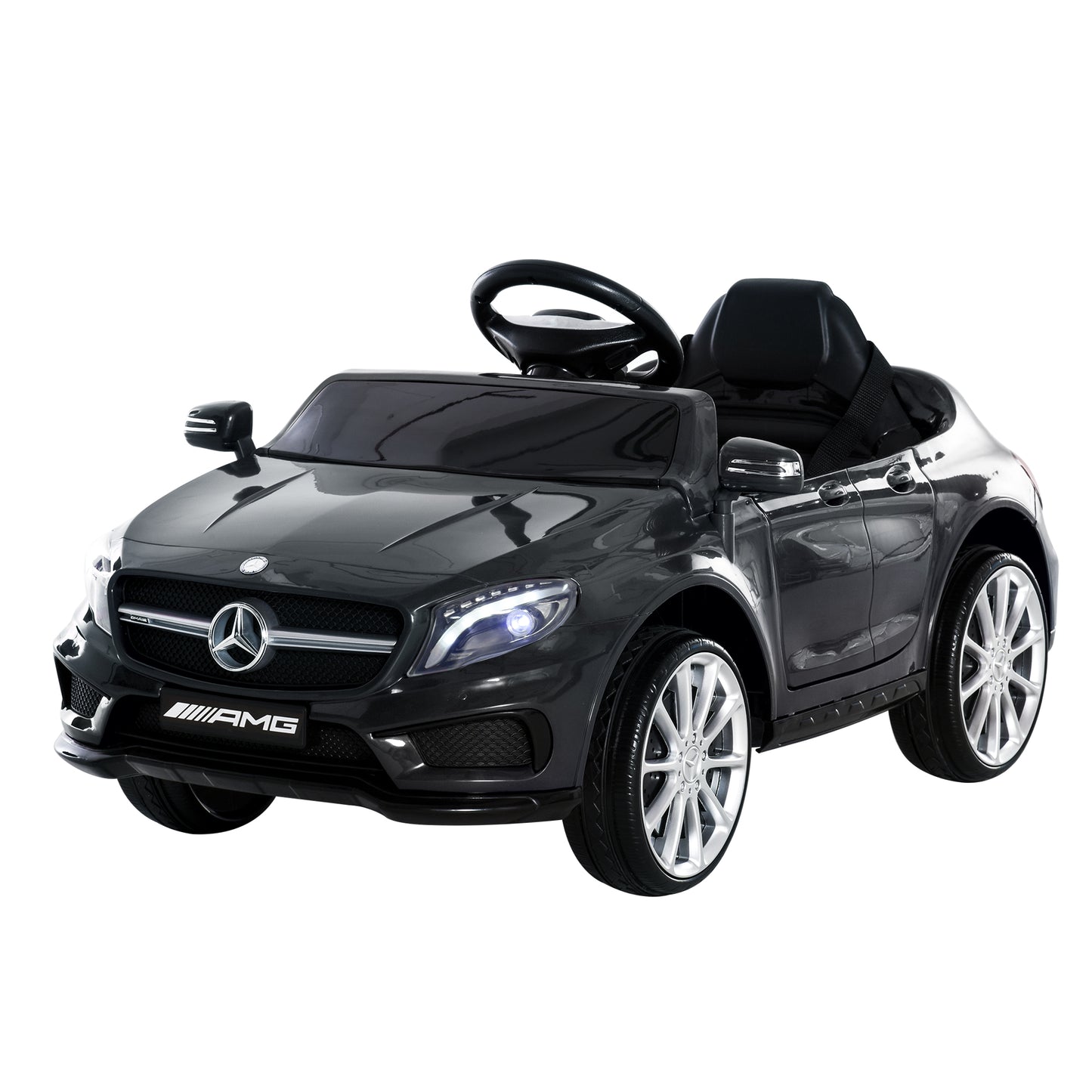 Licensed 3-5 Years Mercedes Benz Kids Ride-On Car with Remote Control & Music
