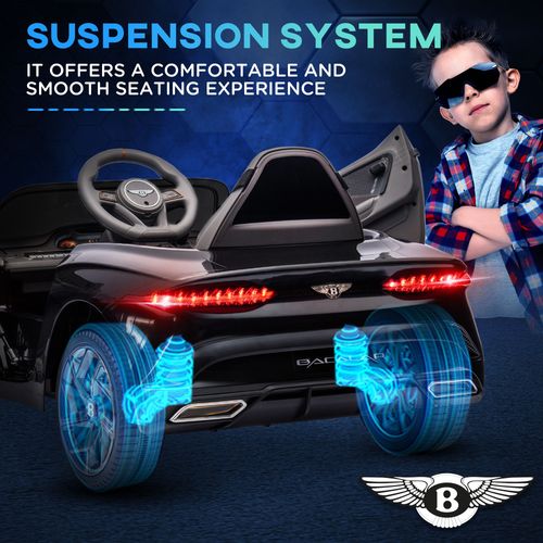 Bentley Bacalar 3-5 Years Electric Ride-On Car with Portable Battery - Black