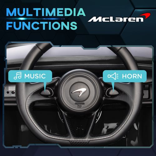 Licensed McLaren 3-6 Years Safe Ride-On Electric Car with Parent Remote Control