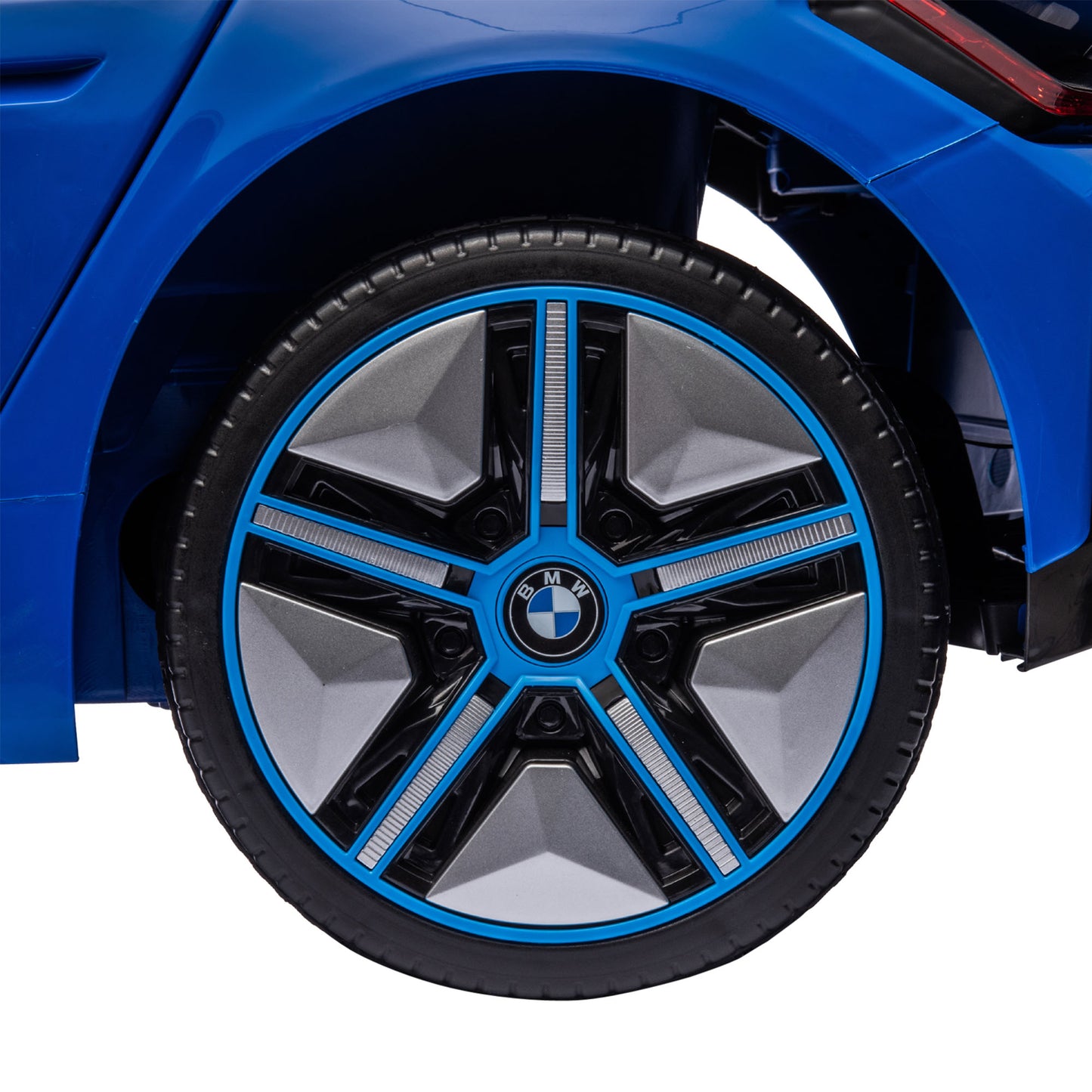 HOMCOM Licensed 2-5 Years Electric Ride-On BMW i4 Car with Parent Remote Control - Blue
