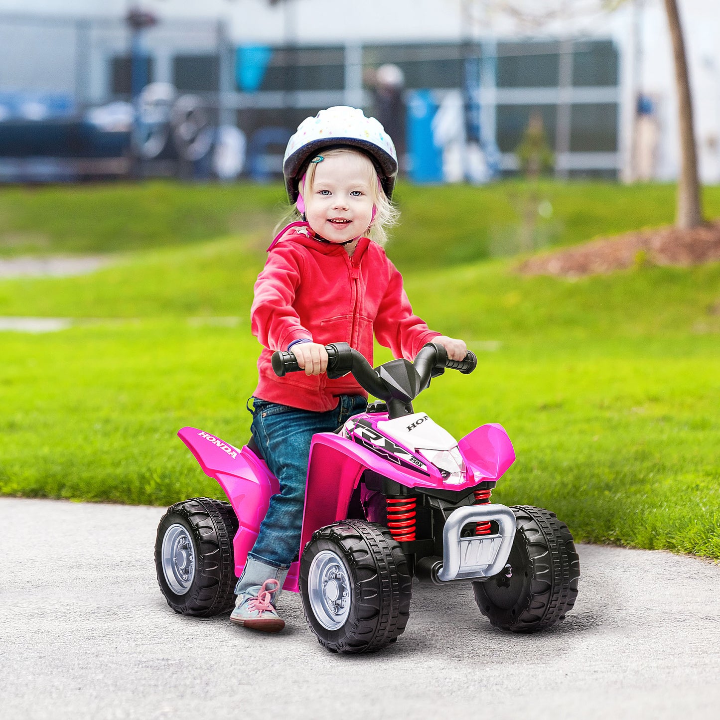 Honda Licensed 1.5-3 Years Electric Ride-On Quad Bike with Realistic Features