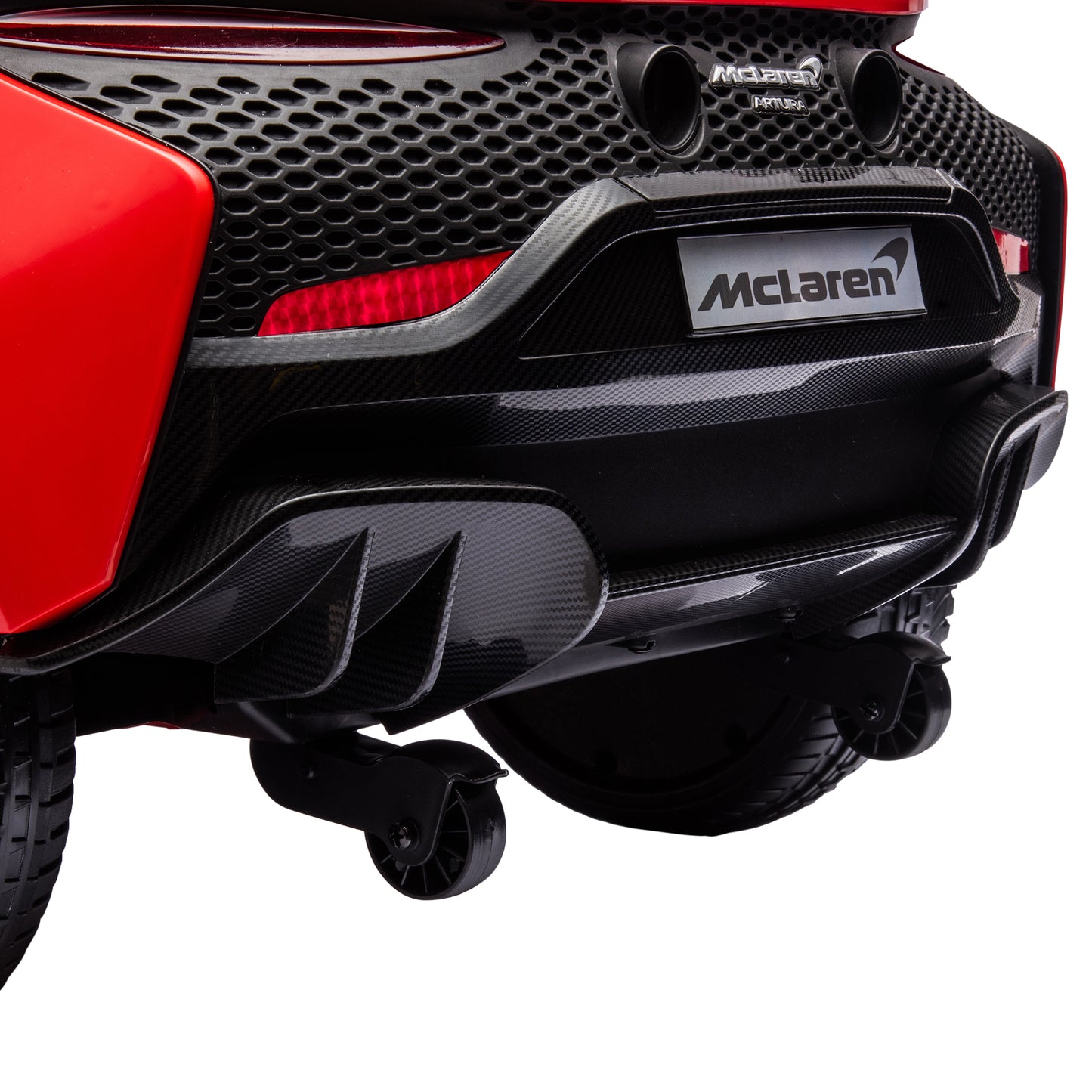 Licensed McLaren 3-8 Years Safe Ride-On Electric Car with Parent Remote Control & Music
