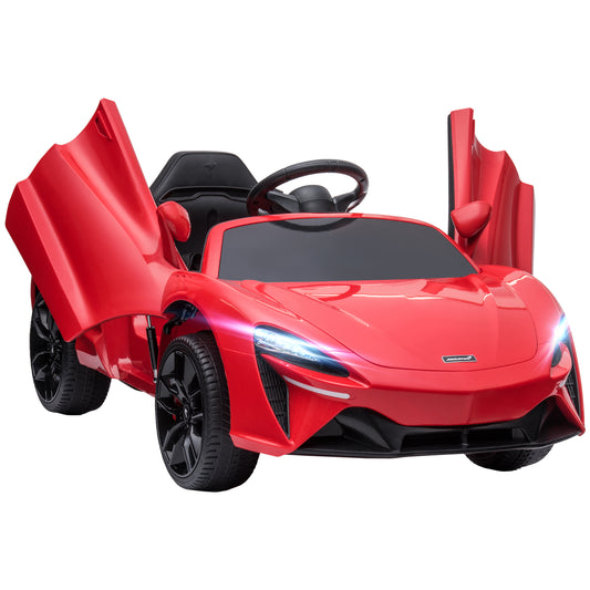 Licensed McLaren 3-8 Years Safe Ride-On Electric Car with Parent Remote Control & Music