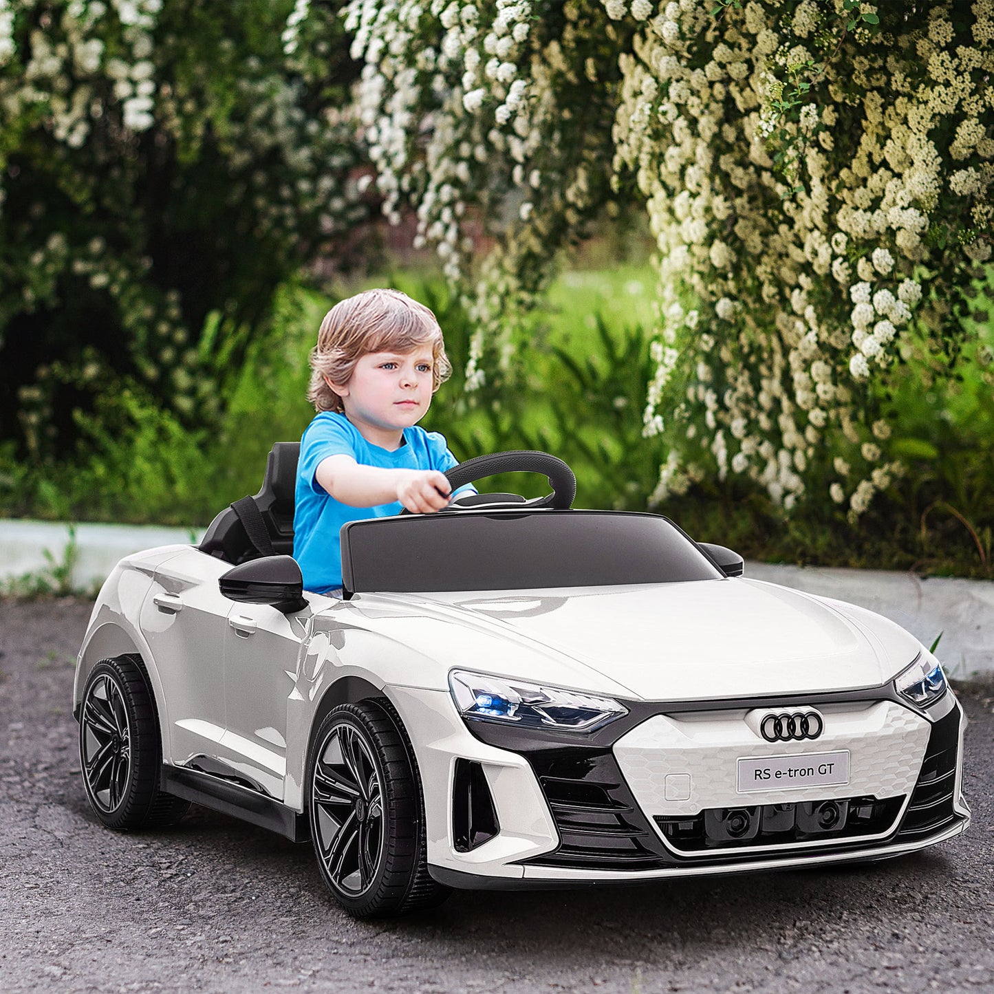 Licensed Audi RS e-tron GT 12V Kids Electric Ride-On Car with Remote Control