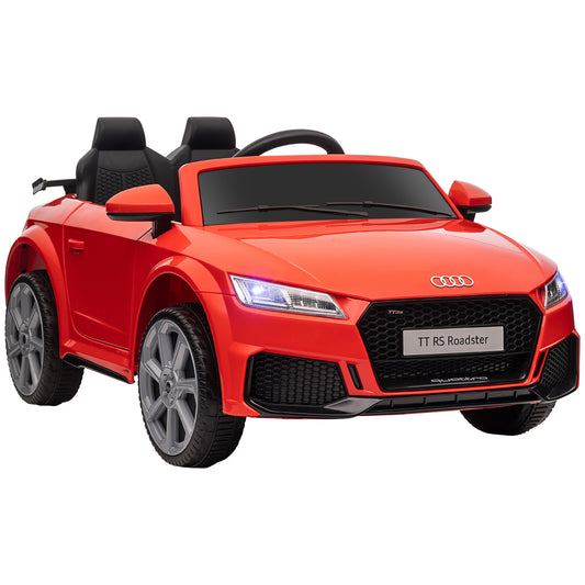 Licensed Audi TT 3-6 Years Safe Ride-On Electric Car with Remote Control & Headlights