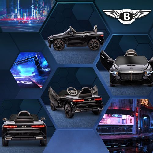 Bentley Bacalar 3-5 Years Electric Ride-On Car with Portable Battery - Black
