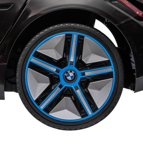 BMW i4 3-6 Years Electric Ride-On Car with Portable Battery - Sleek Black Design