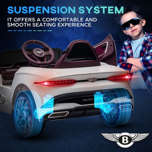 SafeKids 3-5 Years Bentley Bacalar Electric Ride-On Car with Portable Battery