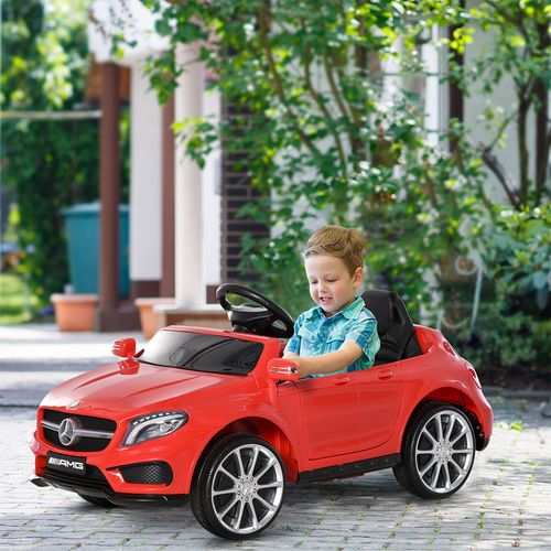 SafeKids 3 Years Licensed Mercedes-Benz Ride-On Car with Remote & Music