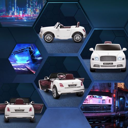 Bentley Mulsanne Licensed 3-6 Years Electric Ride-On Car with Parent Remote Control