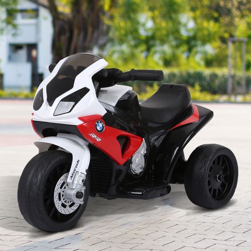 SafeKids 18-36 Months Electric Ride-On BMW Motorcycle with Headlights & Music