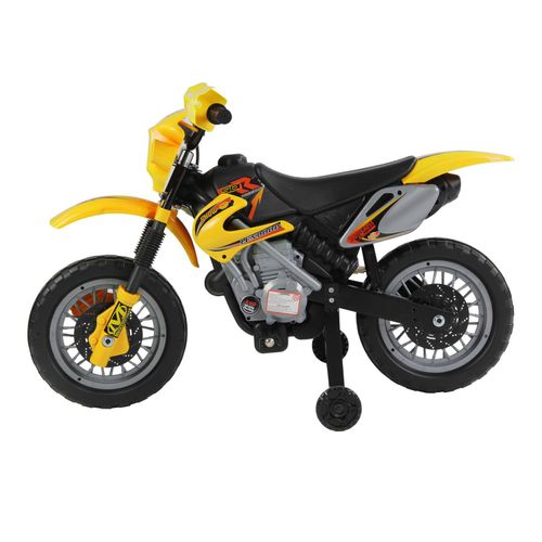 SafeKids 3-6 Years Electric Ride-On Motorcycle with Bright Headlights & Sounds
